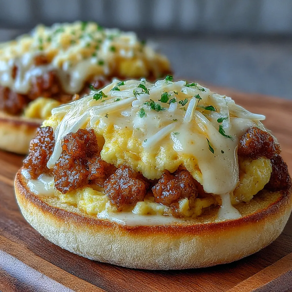 English Muffin Breakfast Pizza is 8-Minute Yum Bold Savory. 8 English Muffin Breakfast Pizza