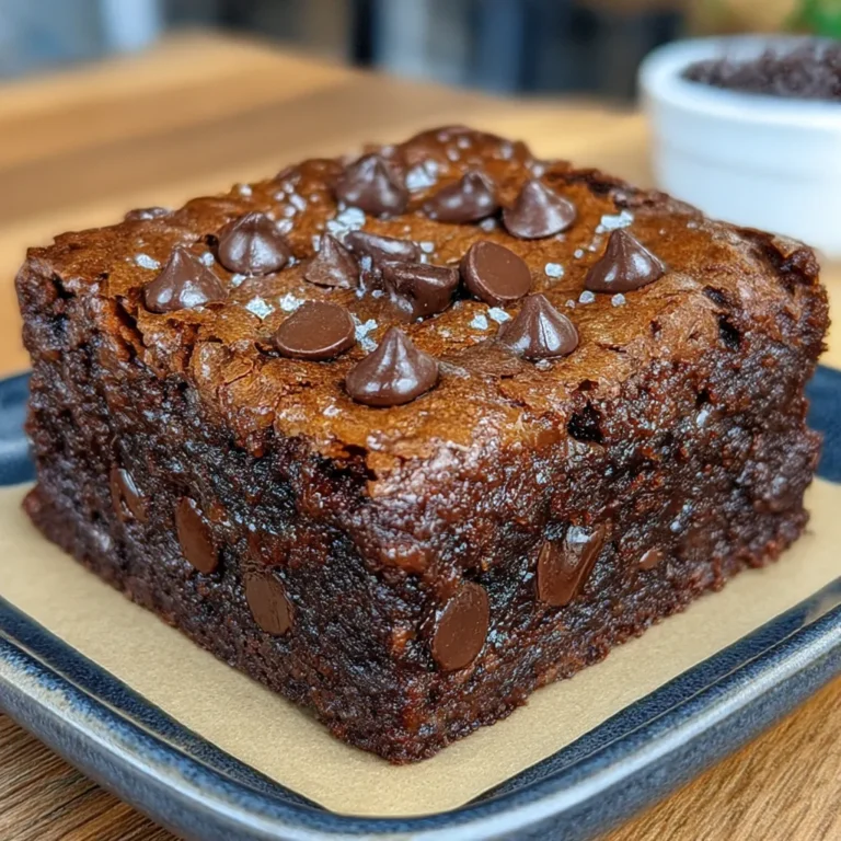 Flourless Greek Yogurt Brownies