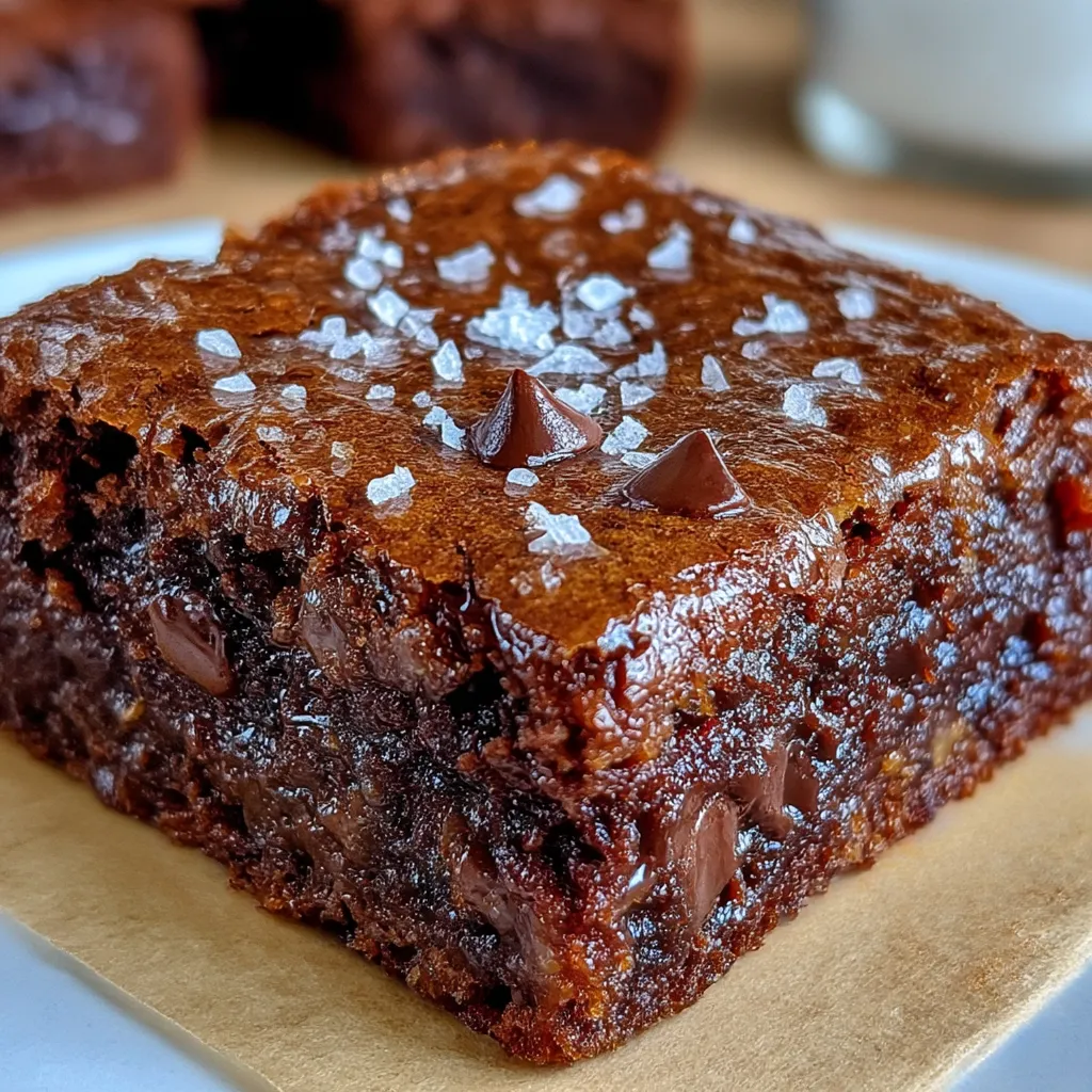 Flourless Greek Yogurt Brownies