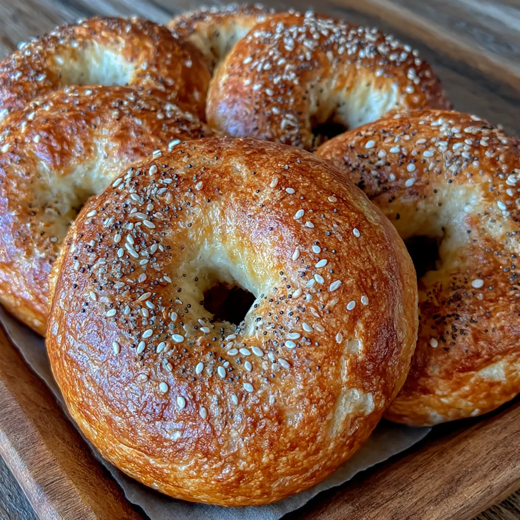 Fluffy and Healthy Greek Yogurt Bagels