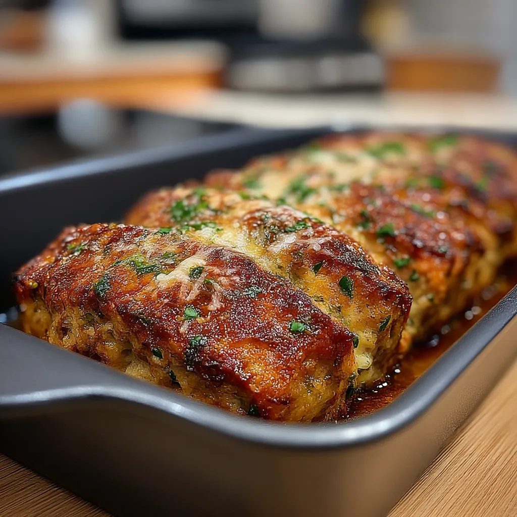 Garlic Parmesan Chicken Meatloaf: 5 Easy, Juicy, Savory. 8 Garlic Parmesan Chicken Meatloaf
