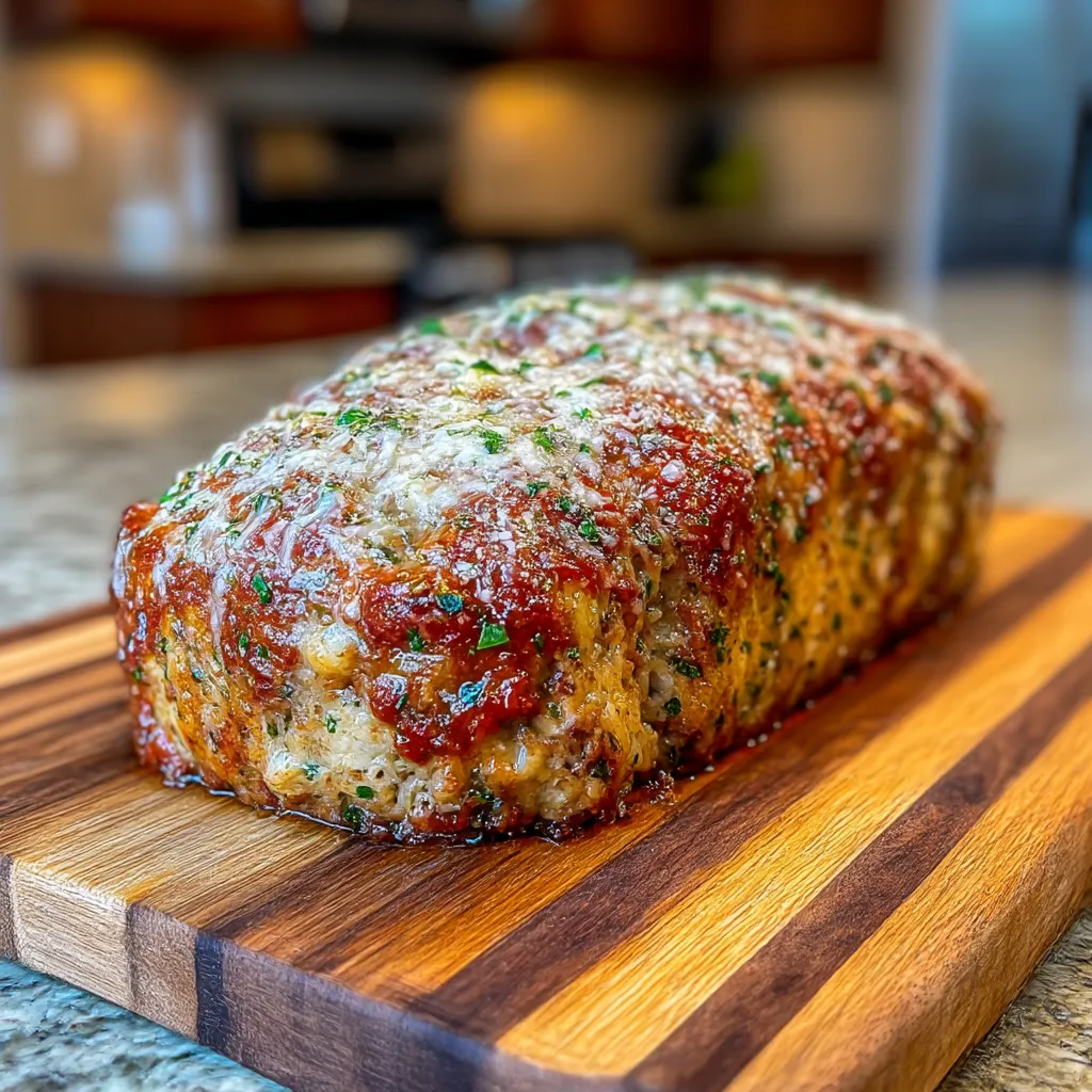 Garlic Parmesan Chicken Meatloaf: 5 Easy, Juicy, Savory. 7 Garlic Parmesan Chicken Meatloaf