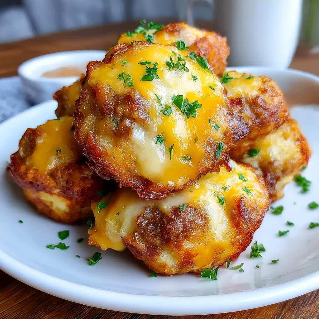 Hash Brown Sausage Bites
