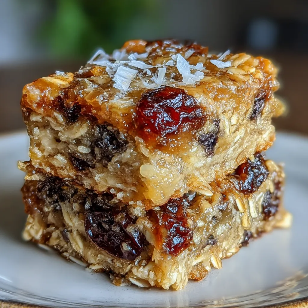 Healthy Breakfast Bars