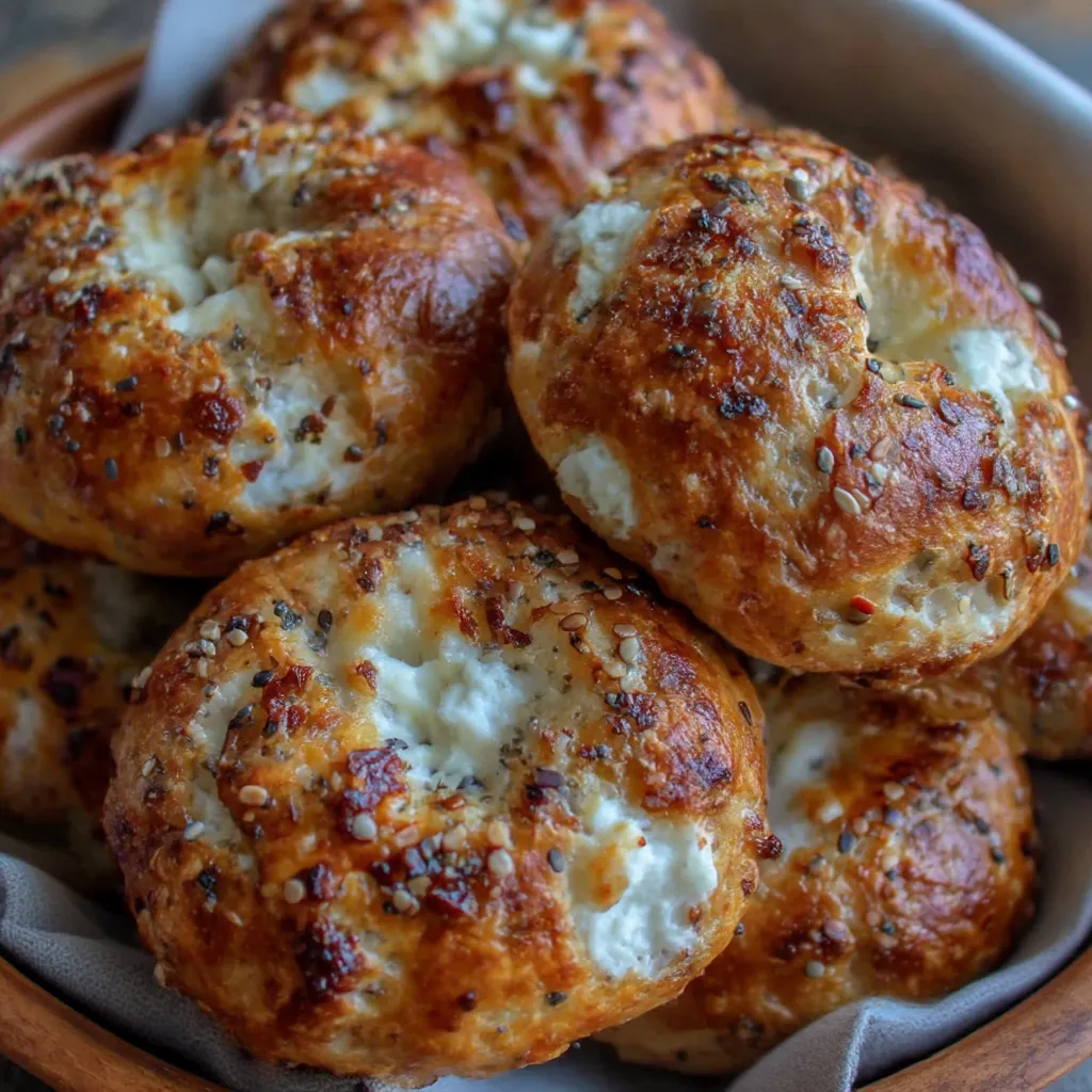 High-Protein Bagel Bites