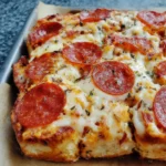 High Protein Pepperoni Pizza Rolls