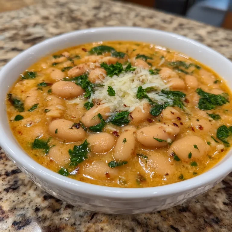 High Protein White Bean Soup