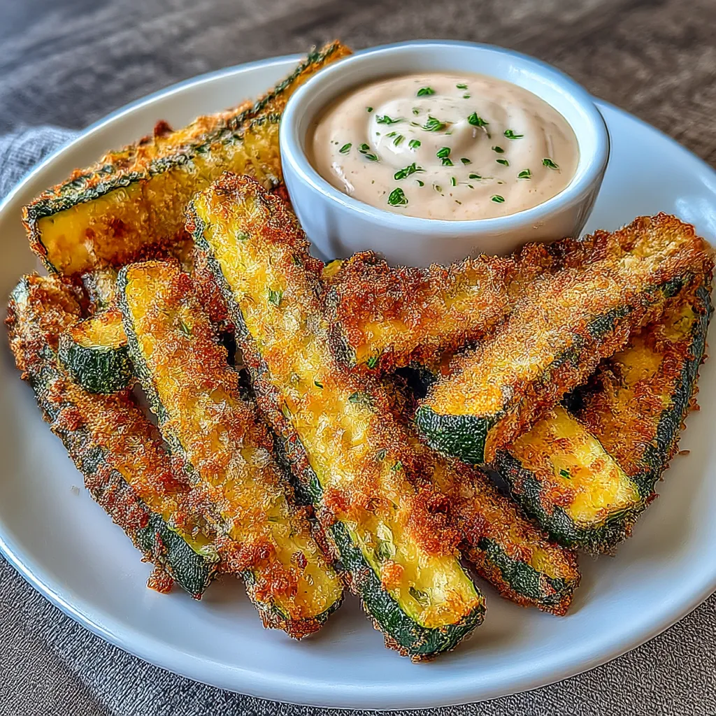 Low Calorie Air Fryer Zucchini Fries