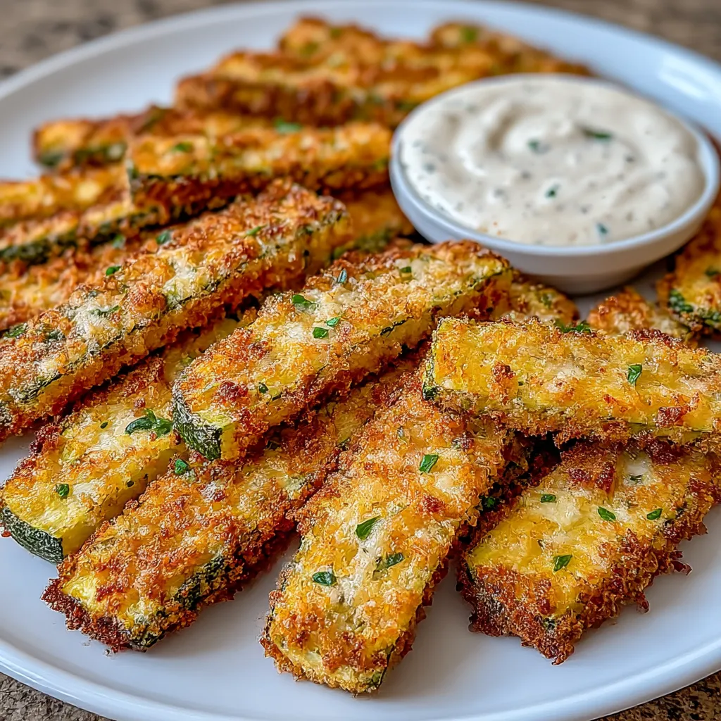 Low Calorie Air Fryer Zucchini Fries