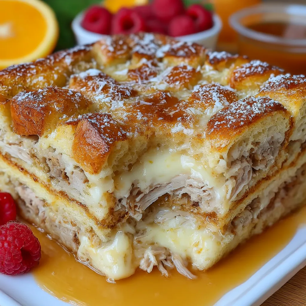 Monte Cristo Breakfast Casserole