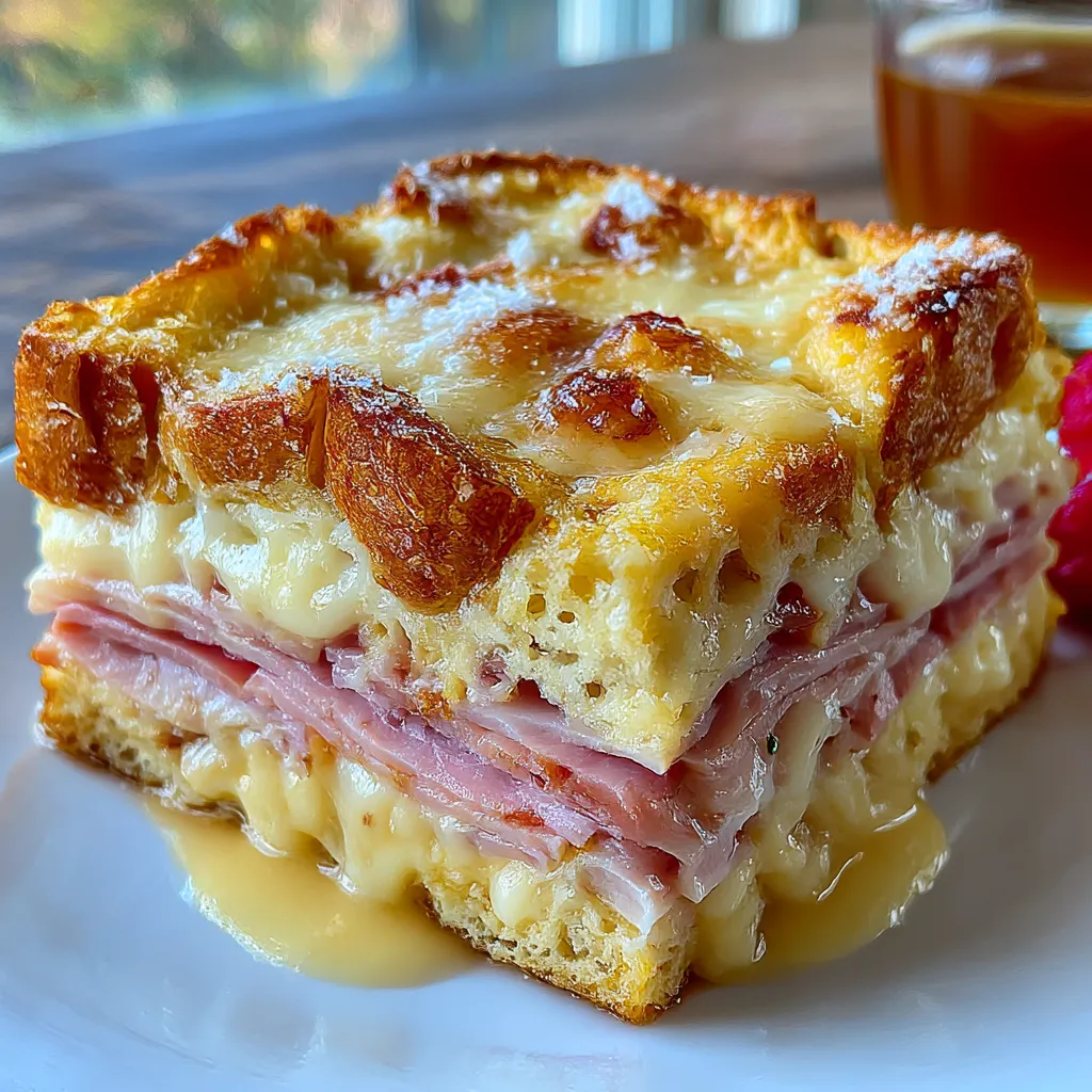 Monte Cristo Breakfast Casserole
