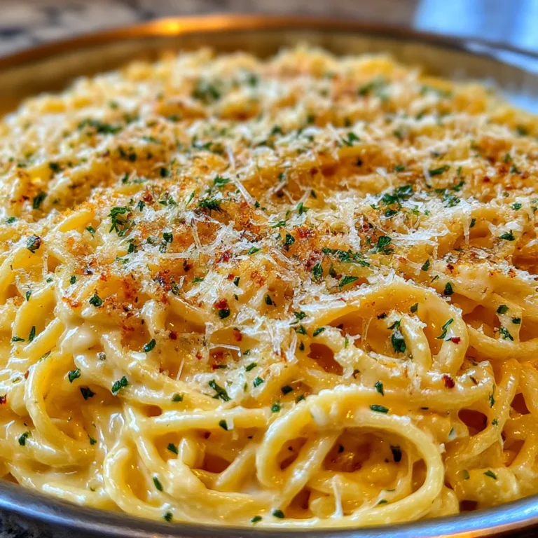One Pot Creamy Garlic Pasta