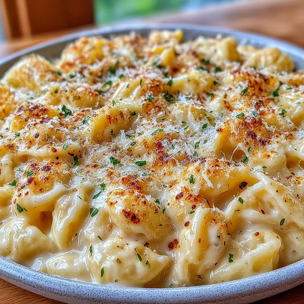 One Pot Creamy Garlic Pasta