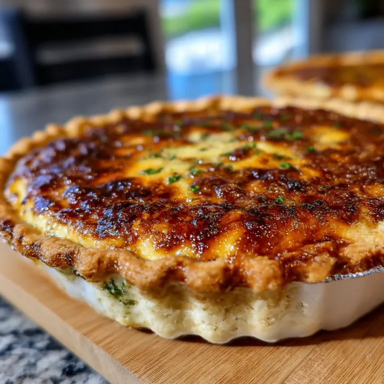 Quiche Classic French-Style Recipe