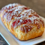 Raspberry Swirl Brioche Loaf