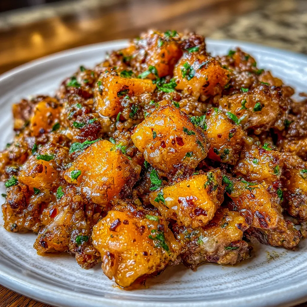 Roasted Butternut Squash With Ground Turkey Cozy Yum Fit 4. 7 Roasted Butternut Squash With Ground Turkey