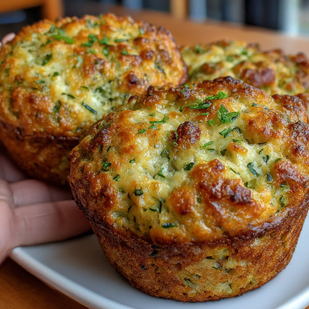 Savory Cottage Cheese Muffins