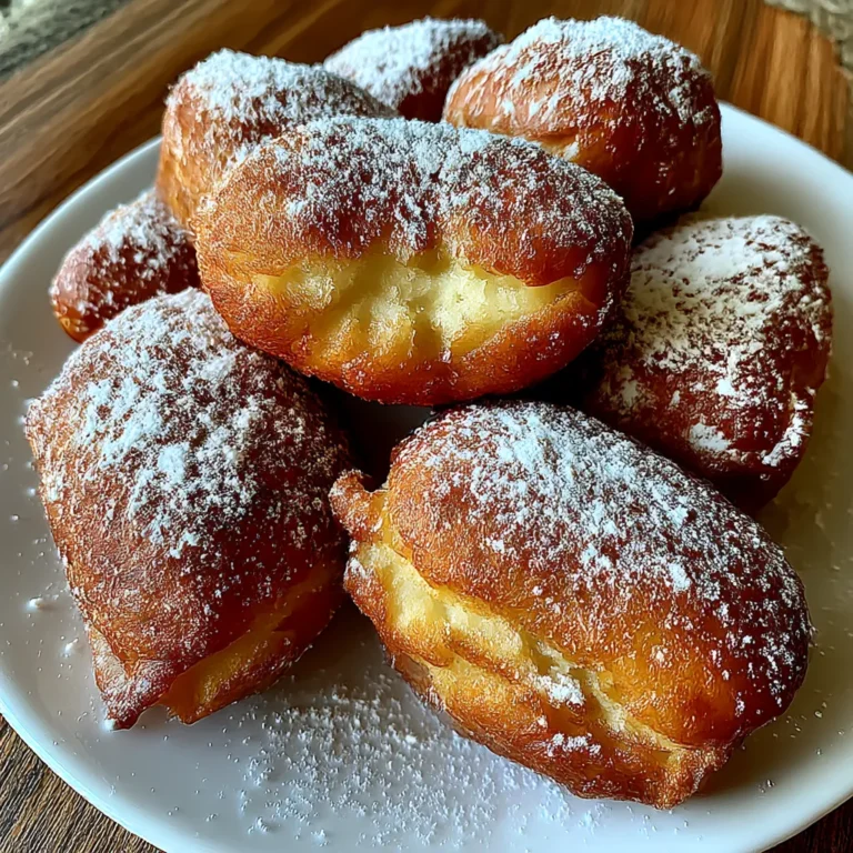 Vanilla French Beignets