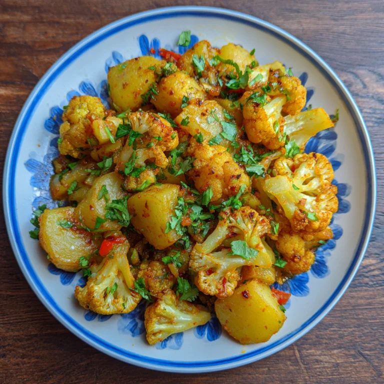 Aloo Gobi Indian Spiced Potatoes