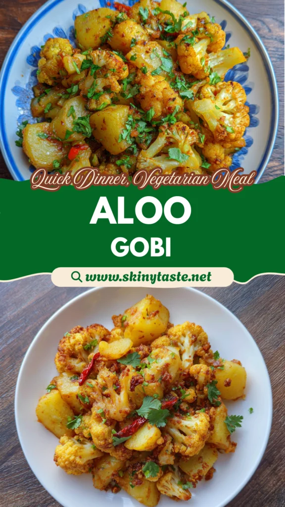 Easy Aloo Gobi Indian Spiced Potatoes Recipe for 4 Servings 10 Aloo Gobi Indian Spiced Potatoes