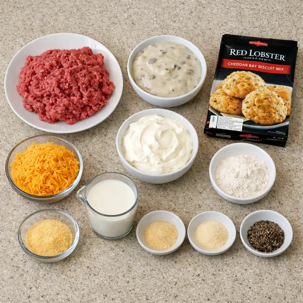 Hearty Cattle Drive Casserole with Cheesy Biscuits – Easy Tex‑Mex Fami 7 Cattle Drive Casserole