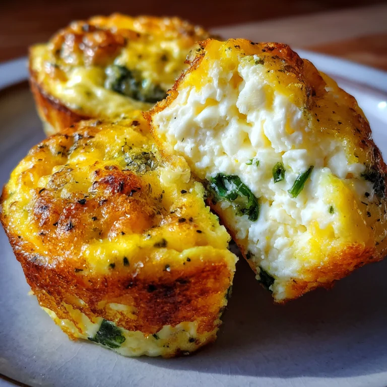 Cheesy Cottage Cheese Egg Bites