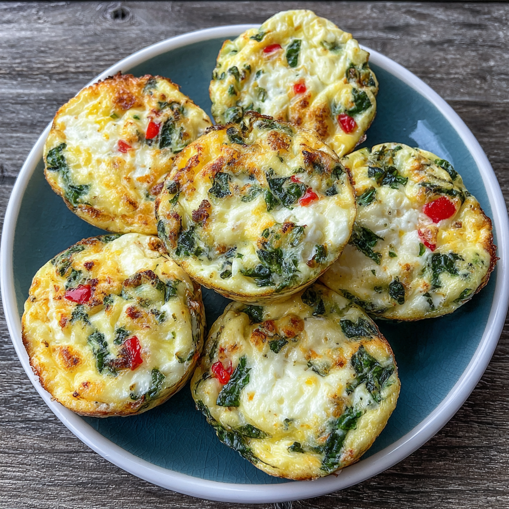 Cheesy Cottage Cheese Egg Bites