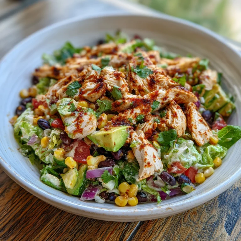 Chipotle Lime Chicken Salad
