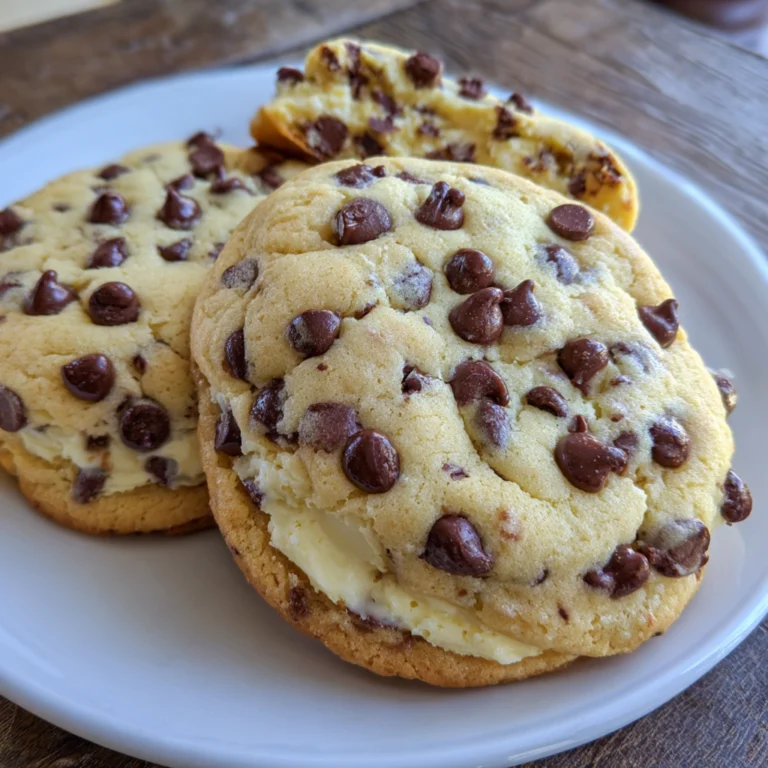 Chocolate Chip Cheesecake Cookies