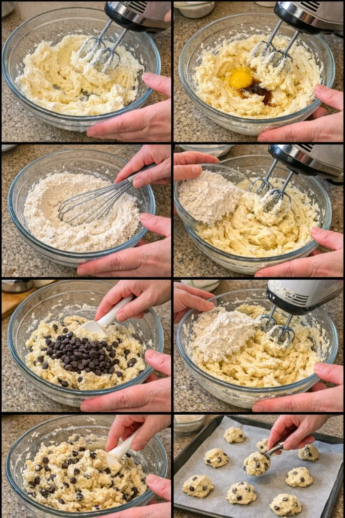 Easy Chocolate Chip Cheesecake Cookies - Soft, Chewy & Delicious 8 Chocolate Chip Cheesecake Cookies