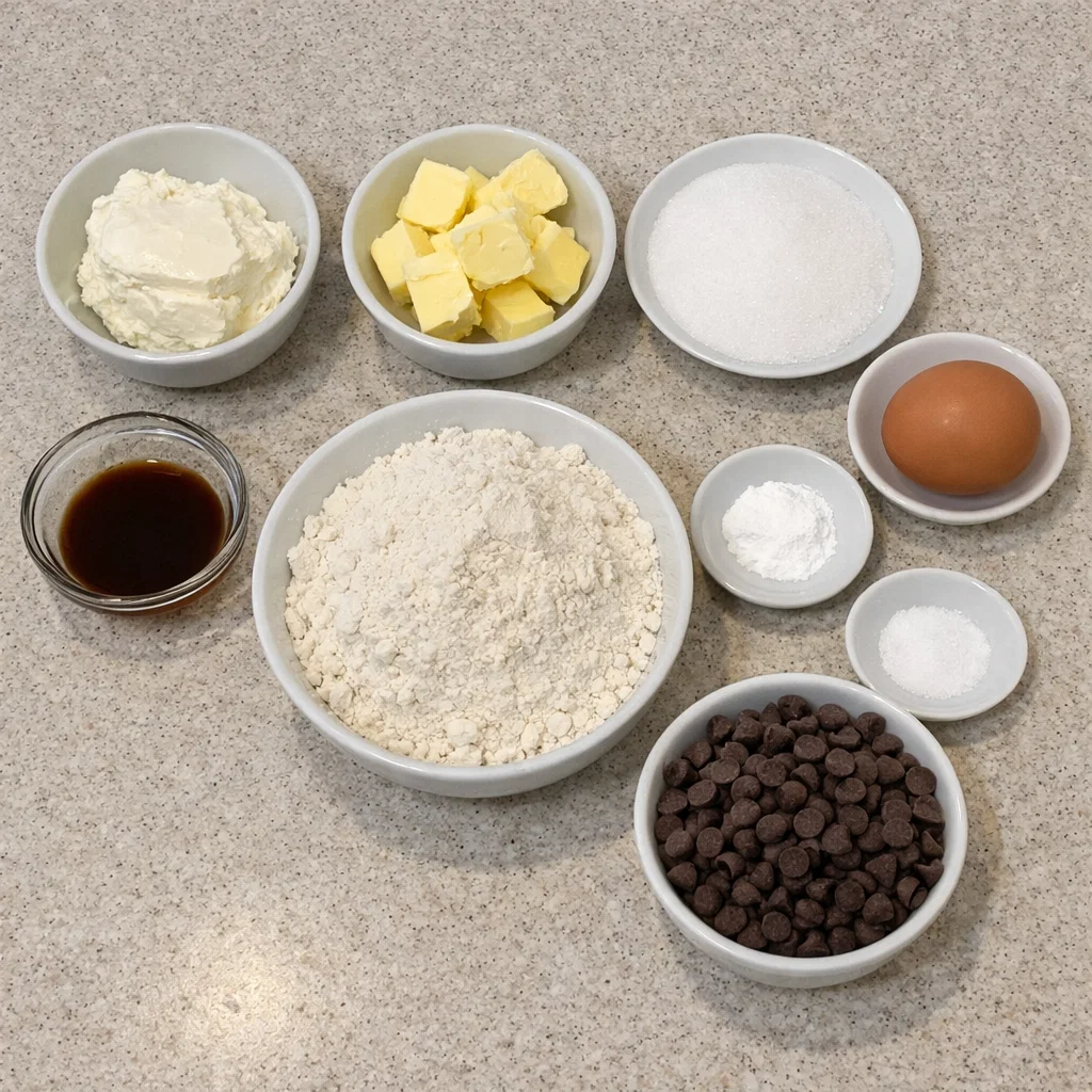 Easy Chocolate Chip Cheesecake Cookies - Soft, Chewy & Delicious 7 Chocolate Chip Cheesecake Cookies