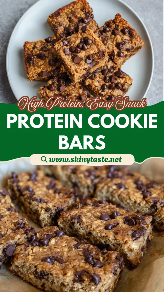 Chocolate Chip Protein Cookie Bars: Easy High-Protein Snack 10 Chocolate Chip Protein Cookie Bars