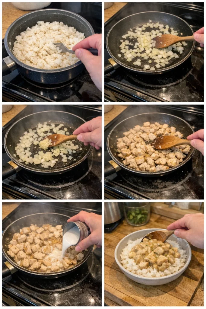 Coconut Chicken Rice Bowl