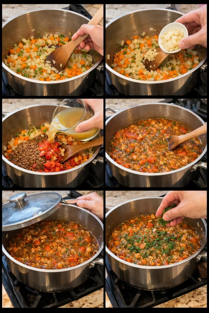 Comforting Lentil Casserole