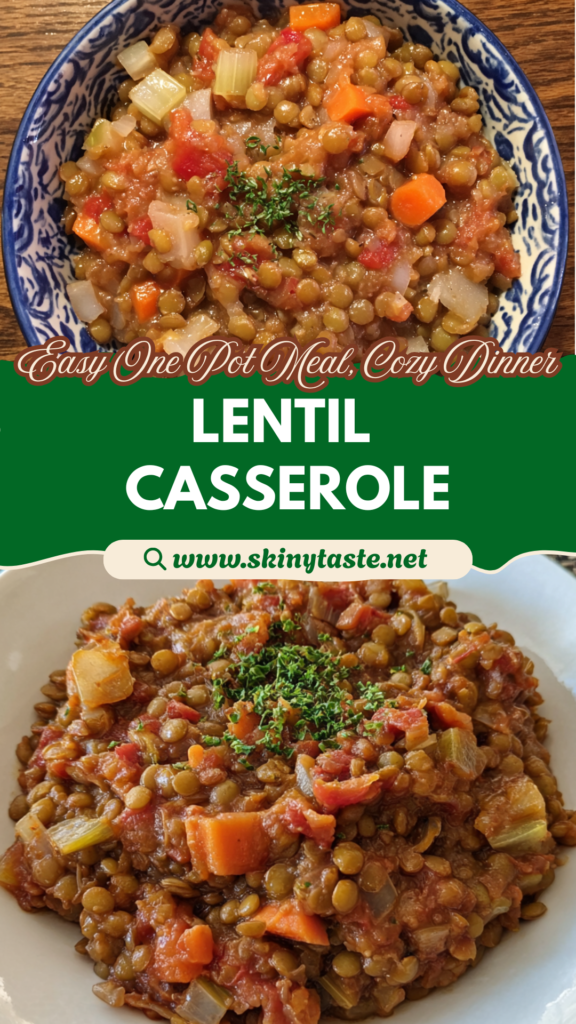 Comforting Lentil Casserole