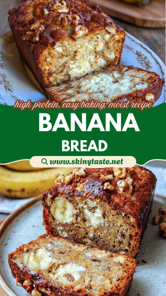 Moist Cottage Cheese Banana Bread – High‑Protein Breakfast Delight 10 Cottage Cheese Banana Bread