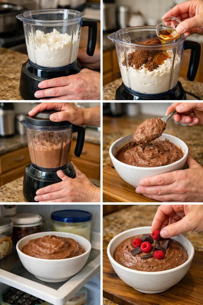 Cottage Cheese Chocolate Pudding: Easy High‑Protein Dessert Recipe 8 Cottage Cheese Chocolate Pudding