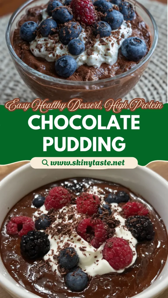 Cottage Cheese Chocolate Pudding: Easy High‑Protein Dessert Recipe 10 Cottage Cheese Chocolate Pudding