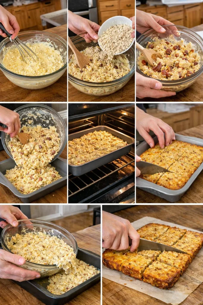 Cottage Cheese Egg Bars