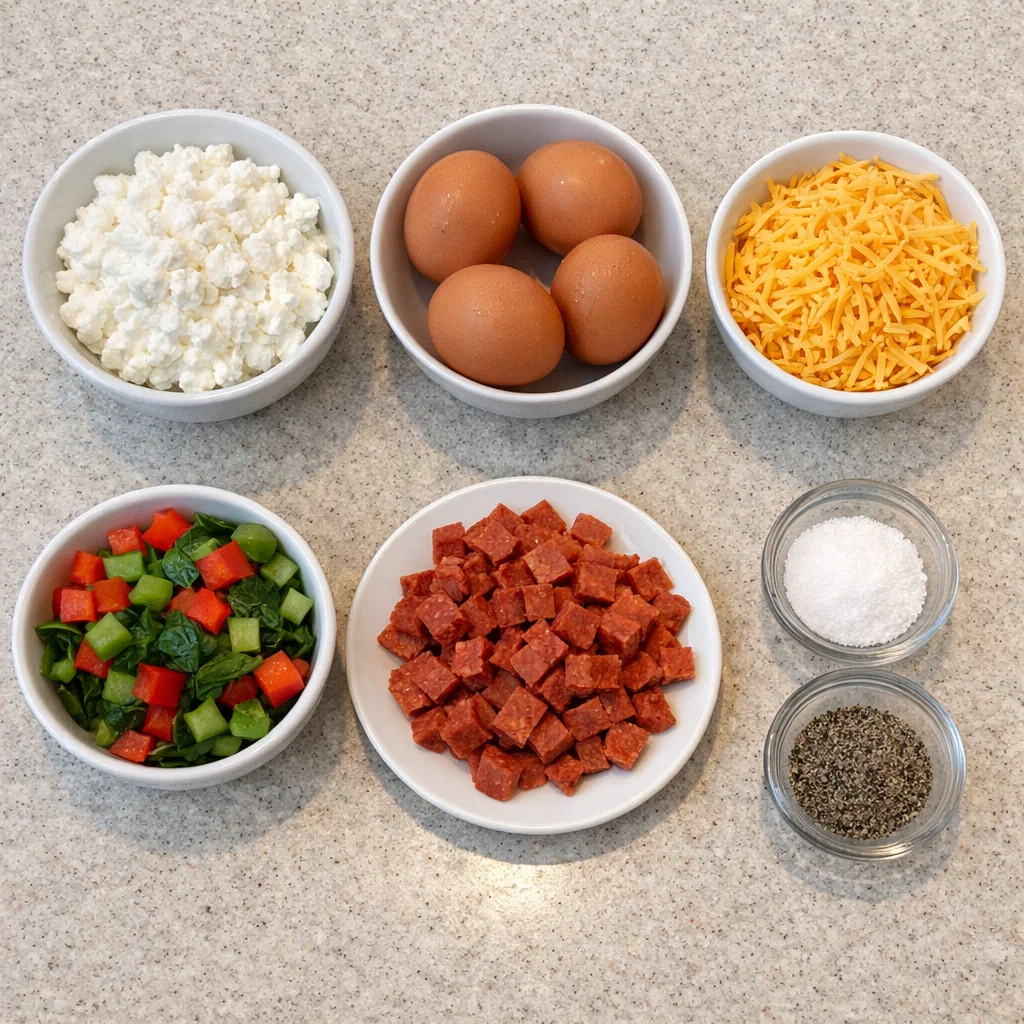 Cottage Cheese Egg Bites