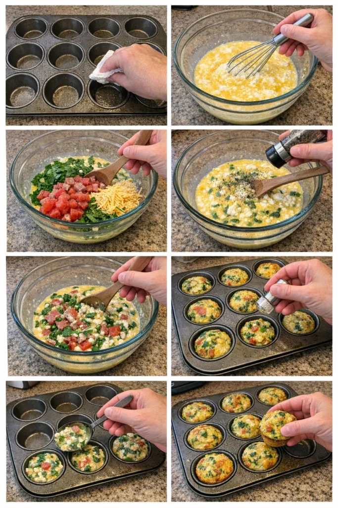 Cottage Cheese Egg Muffins