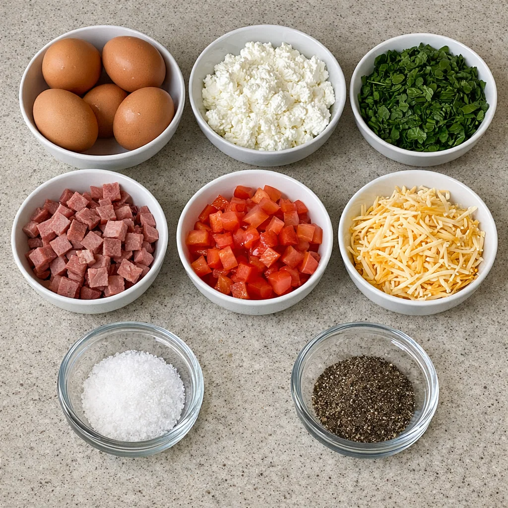 Cottage Cheese Egg Muffins