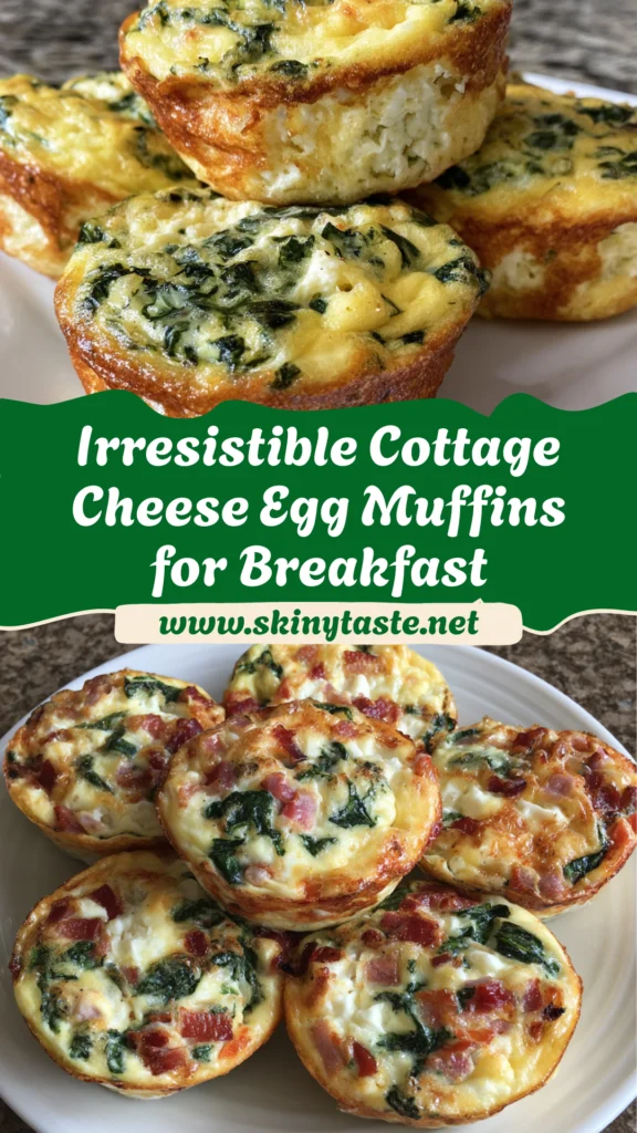 Cottage Cheese Egg Muffins