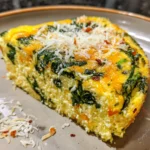Cottage Cheese and Spinach Crustless Quiche