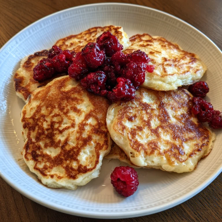 Cottage cheese pancakes