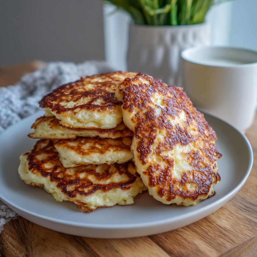Cottage cheese pancakes
