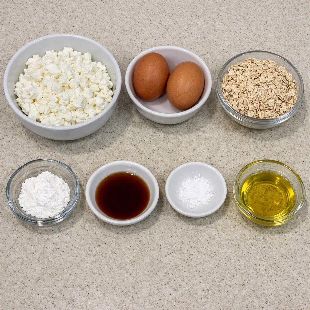 Cottage cheese pancakes