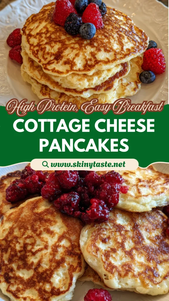 Cottage cheese pancakes