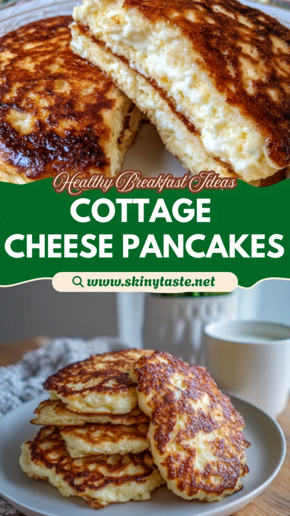 Cottage cheese pancakes