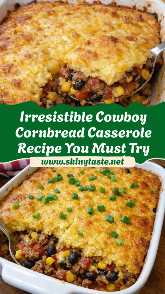 Cowboy Cornbread Casserole